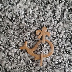 20200502_143411.jpg Fichier STL gratuit une broche "baleine"・Modèle à télécharger et à imprimer en 3D