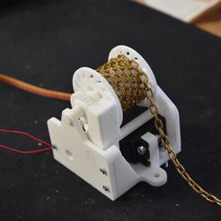 DSC_8288.jpg STL file Free fall winch for ship model anchor winch・Template to download and 3D print