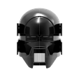 render_scene-front.127.png Sniper - Knights of Ren Helmet mask, Star Wars 3D print model