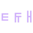 rectangular_cable_clips.stl Kulaklık Sarıcı Bileklik
