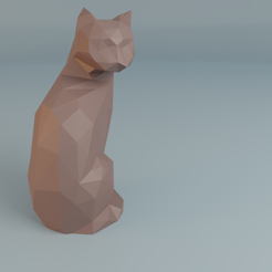 01.png Télécharger fichier STL gratuit Cat • Modèle pour impression 3D, Vincent6m
