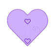 Heart_decoration_2.stl Бесплатный STL файл Locket or Keychain Charm・3D-печатная модель для загрузки