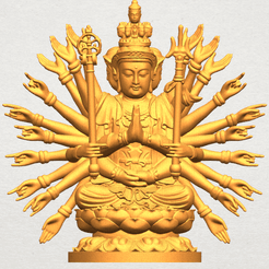 TDA0297 Avalokitesvara Bodhisattva (multi hand) (iv) A01.png Download free file Avalokitesvara Bodhisattva (multi hand) 04 • 3D printing object, GeorgesNikkei