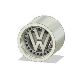 VW-Rim.jpg Volkswagen VW rim 1/64 scale hotwheels