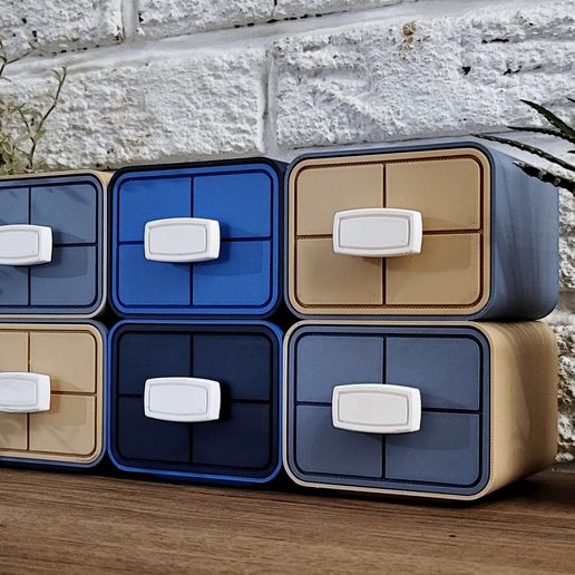 003.jpg LEICHT ZU BEDRUCKENDE, STAPELBARE MINI-SCHUBLADEN