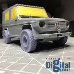 IMG_1820.jpg Archivo STL 044 RUEDAS SCI-FI para Lkw leicht "Wolf" Revell 1:35・Modelo de impresora 3D para descargar