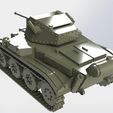Tetrarch-MK-VII-back-view.jpg Light Tank Mk VII (A17) - Tetrarch (UK, WW2, Lend-Lease)