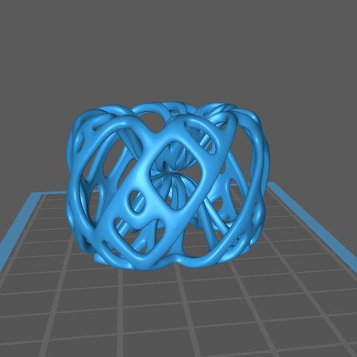 Voronoi shape 3D model