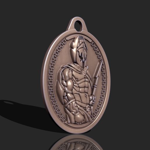 warrior-man-update-02.jpg warrior man Ancient Pendant Necklaces for Men