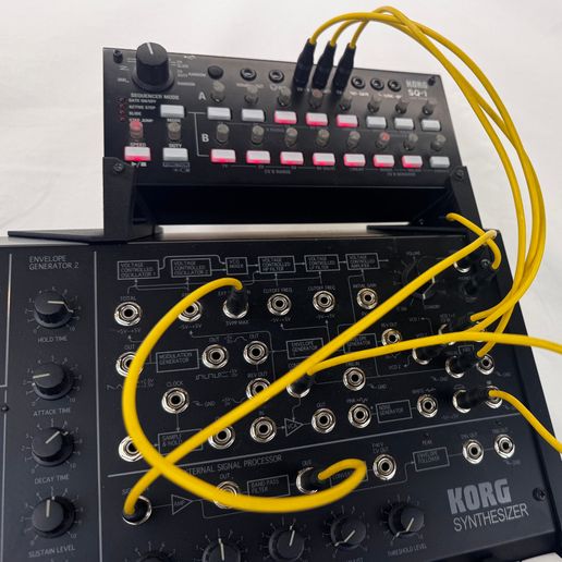 🎵 Korg MS-20 & SQ-1 All-in-One Integration Kit #Korg・ STL File