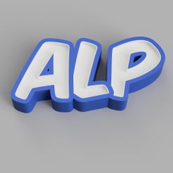 LED_-_ALP_2023-Mar-10_02-44-09AM-000_CustomizedView33413981667.jpg Archivo 3D NAMELED ALP - LÁMPARA LED CON NOMBRE・Diseño imprimible en 3D para descargar