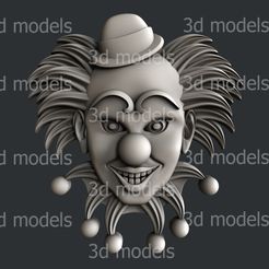P362a.jpg STL file Clown・Model to download and 3D print