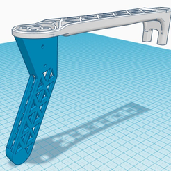 f450-quad-leg.PNG Бесплатный 3D файл F450 Flamewheel Long Leg・3D-печатный дизайн для скачивания