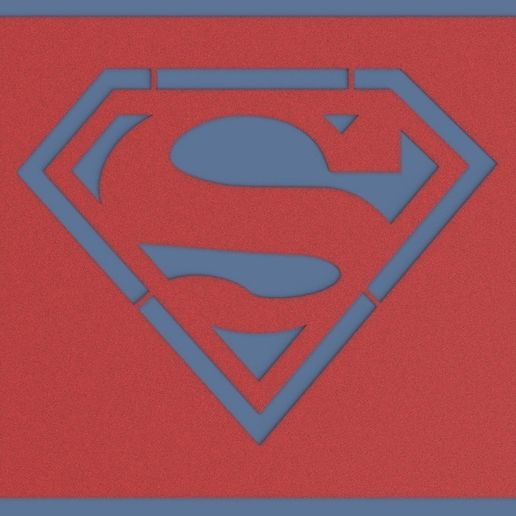 stencil-superman.jpg superman stencil