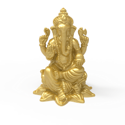 Ganesha-3D-Model-File-pic-1.png STL file Ganesha 3D Model File・3D printer model to download