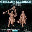 Jaiden.jpg Stellar Alliance season 1, 5 heroes in 10 figures - BUNDLE
