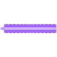BB9Ft2-PaB-Sleep-232.stl Wooden Railway bridge tracks for PrintAblock pillars