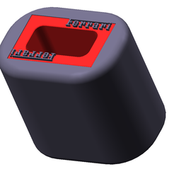 F2.png Archivo STL caja escondite secreto Ferrari combinacion・Modelo de impresora 3D para descargar