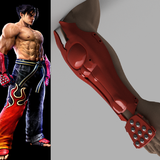 Jin Kazama Gauntlet Tekken