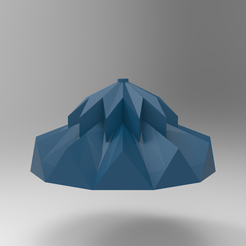 untitled.1240.png lamp origami folded faceted lamp 2