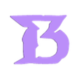 Letter_B.stl Stencils - Diablo