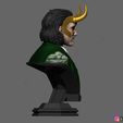 05.jpg Loki Bust - TV series 2021 - Marvel Comics 3D print model