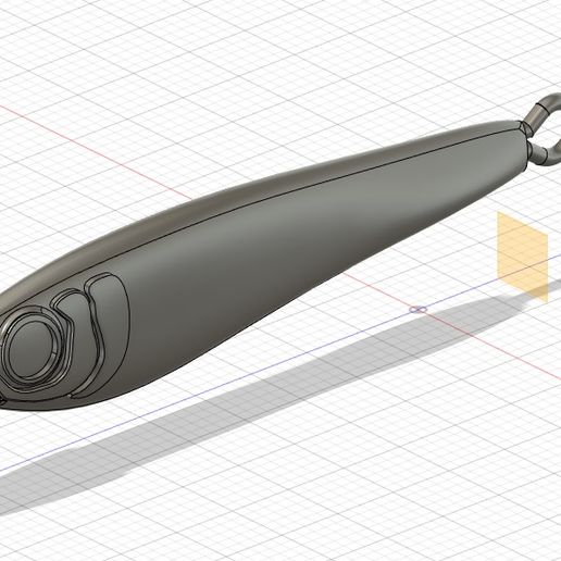 METAL JIG LURE FOR FISHING 3D model