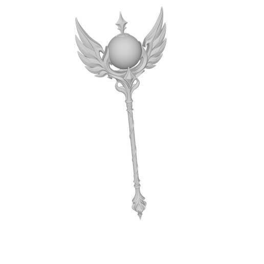 Lux Staff Rework 3D Model – League of Legends Custom Cosplay Prop STL