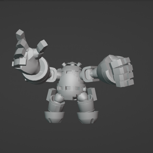 Yugioh Gogogo Golem 3d printable figure STL File for Cults