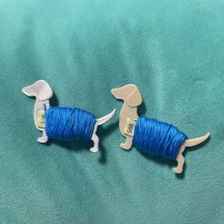 Doxie.jpg Fichier STL Bobine de fil Doxie・Design pour imprimante 3D à télécharger