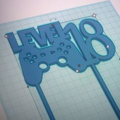 IMG_20230531_183523_521.jpg STL-Datei Joystick Level 18 Topperkuchen・3D-druckbare Vorlage zum herunterladen