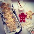 Gingerbread__Cookie_Cutter_3.jpg Fichier STL gratuit Emporte Pièce Pain d'Épices・Modèle pour imprimante 3D à télécharger