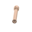 SNUFER tobacco CANDLE 01 v1 -02.png STL file tobacco snuffer inhalation tube vts01 for 3d-print and cnc・3D printing template to download