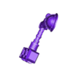 Flying Space Crusader Hammer A.stl Flying Space Crusaders Weapons
