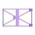 Rear frame.stl RC Airboat Trailer