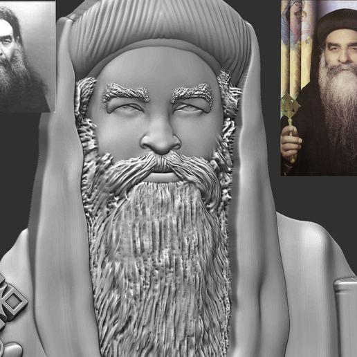 pope kyrillos clipart