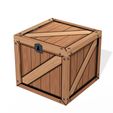 1w7.jpg DOWNLOAD WOODEN BOX FOR 3D PRINTING OBJ 3D AND FBX WOODEN BOX