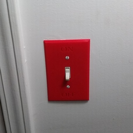 Free STL file ON/OFF Wall Plate for Light Switch 🔧 ・3D print design to ...