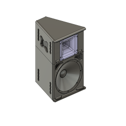 10-zoll-Lautsprecher-v8.png Archivo STL Altavoz de megafonía de 10・Plan imprimible en 3D para descargar