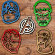 Todo.png Avengers Cookie Cutter set