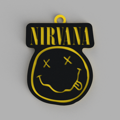 tinker.png Nirvana , keychain - pendant - earrings