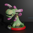 Cradily2.png Lileep and Cradily pokemon 3D print model