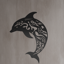 Dolphin-2.png Dolphin Wall Art