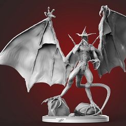 image3.jpeg Fichier 3D Bahamut Modèle imprimé en 3D・Plan imprimable en 3D à télécharger