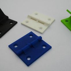 IMG_20170709_202952.jpg Free STL file hinge 40x40mm・3D printing model to download