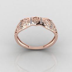 r1096p1.jpg Download file Ring For Women (Stone) - 3DM RENDER DETAIL 3D PRINT MODEL - • Design to 3D print, tuttodesign