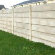 Fence-A3.jpg Model Railway Concrete Fencing 6ft Tall - Kit Build