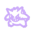 094 Gengar Cookie Cutter.stl Gengar Cookie Cutter