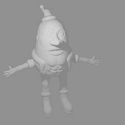 weirdchristmas.png Descargar archivo STL gratis Weird Christmas / Potato Man • Plan para la impresión en 3D, Piggie