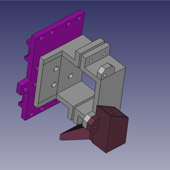 Main.PNG Blacksmith MK8 Extruder mount with blower duct nozzle